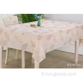 Nappes en forme de coeur en PVC